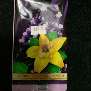 PATCHOULI LAVENDER VANILLA 1