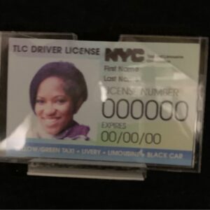 TLC DRIVERS LICENCE HOLDER