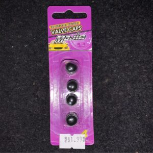 VALVE CAPS BLACK