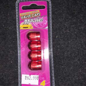 VALVE CAPS RED