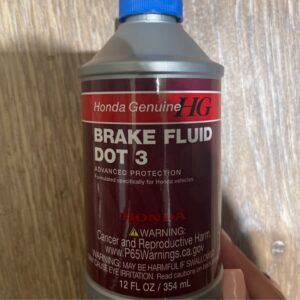 HONDA BRAKE FLUID DOT 3
